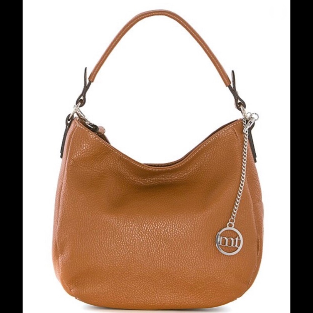 Cuoio Logo-Charm Molise Leather Hobo